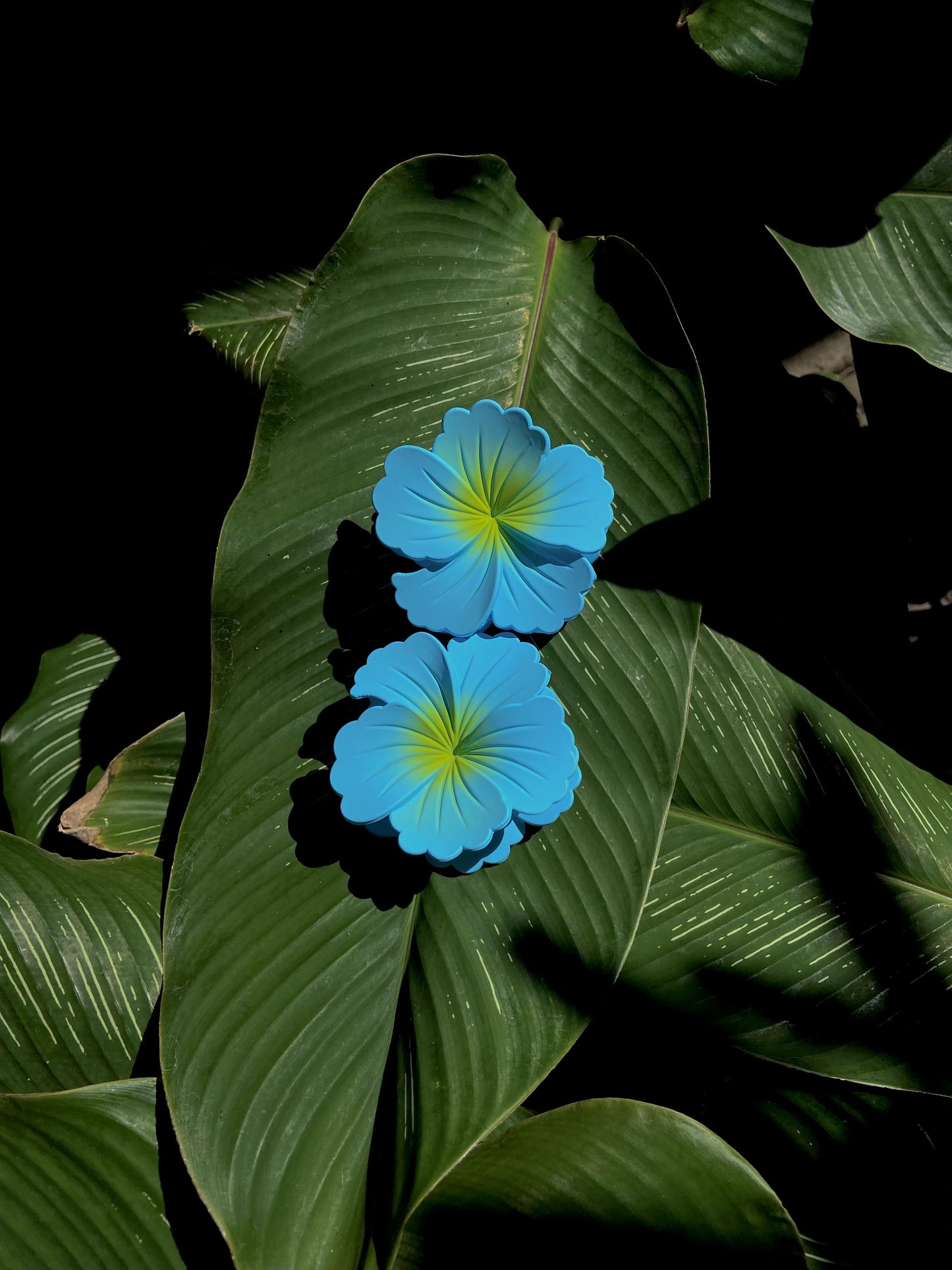 Pince à cheveux hibiscus