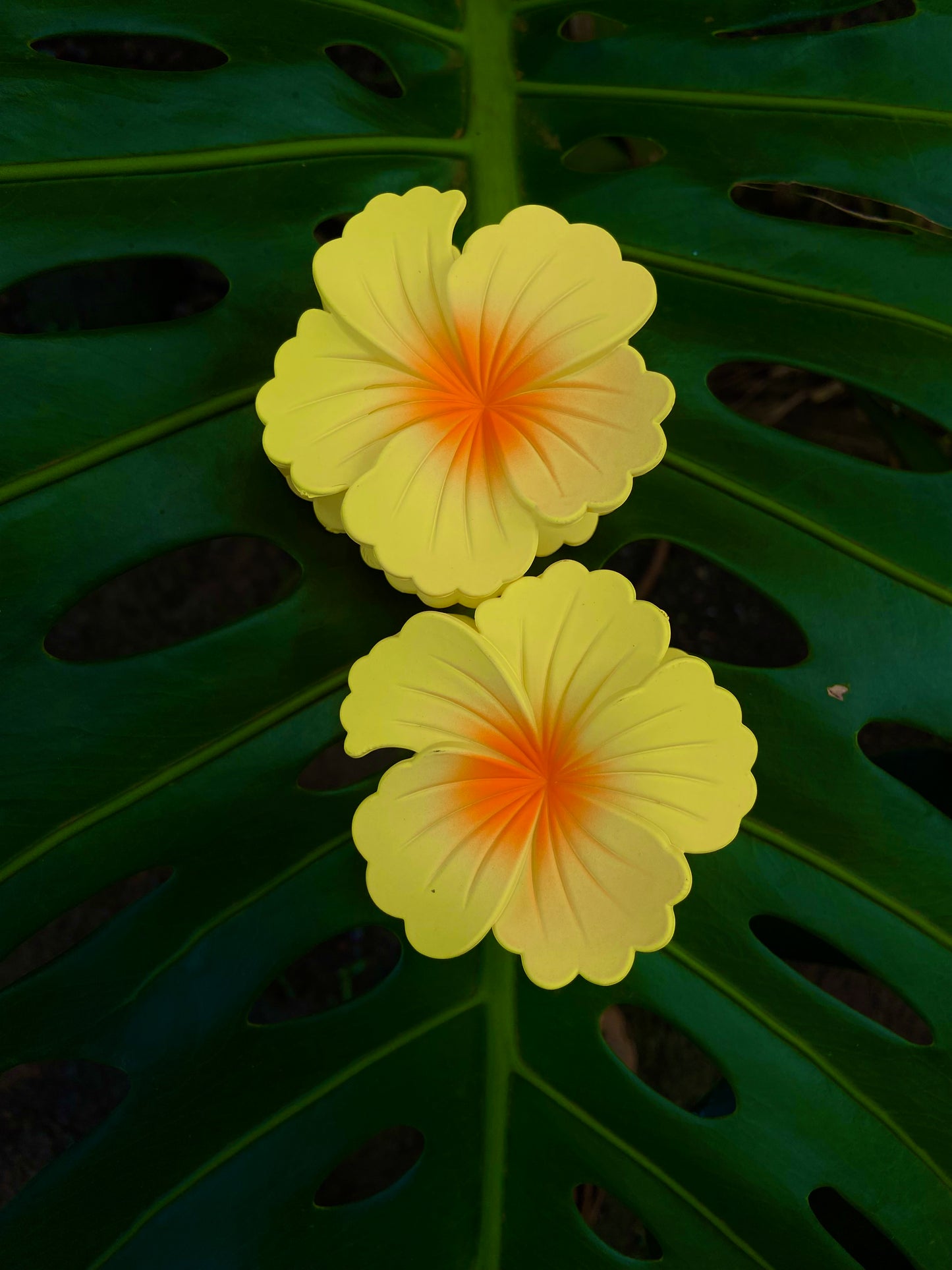 Pince à cheveux hibiscus