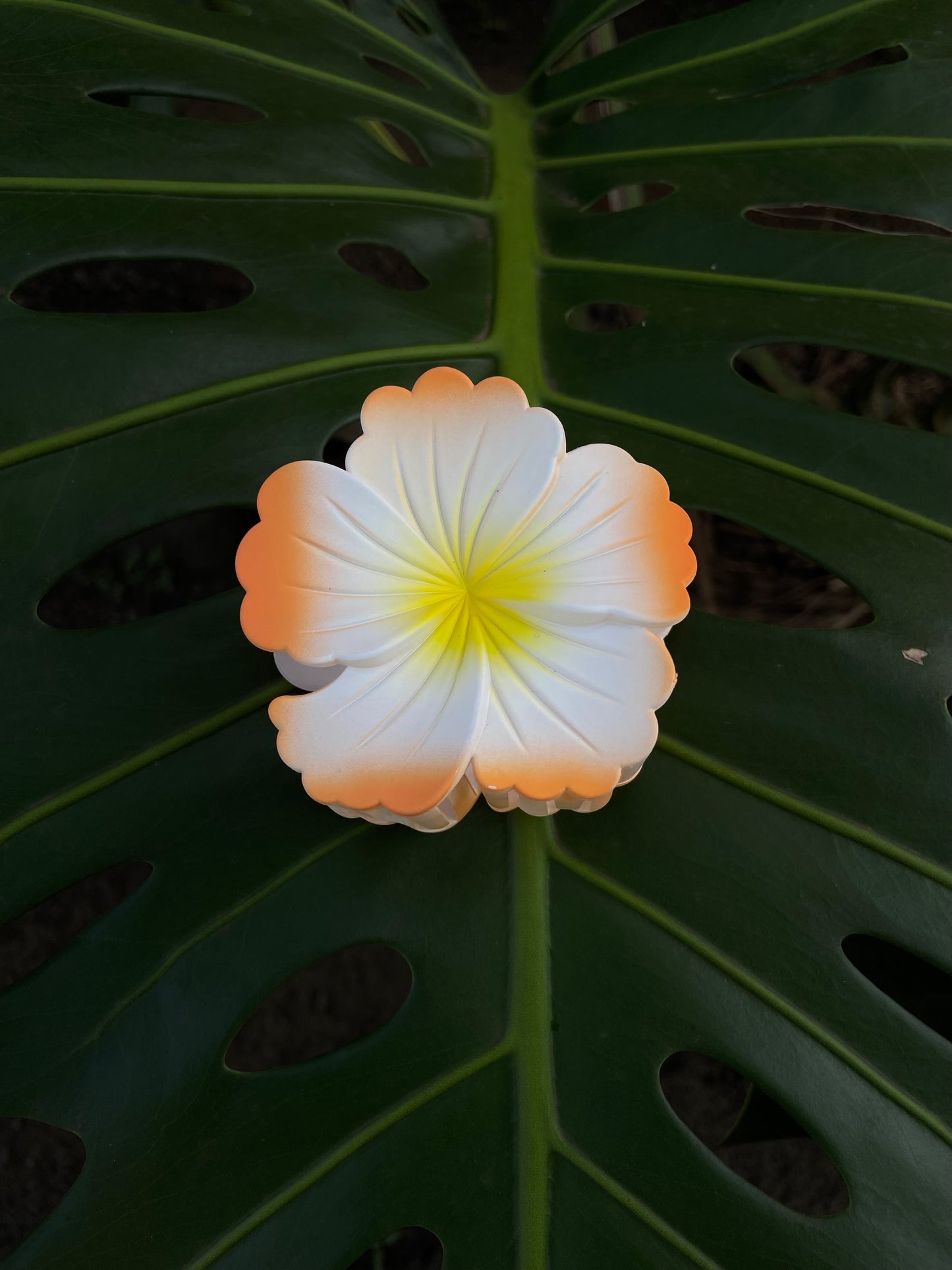 Pince à cheveux hibiscus