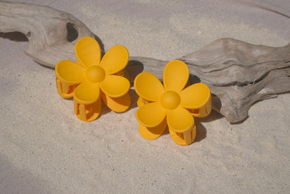 Pince à cheveux fleur