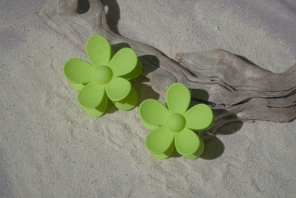 Pince à cheveux fleur