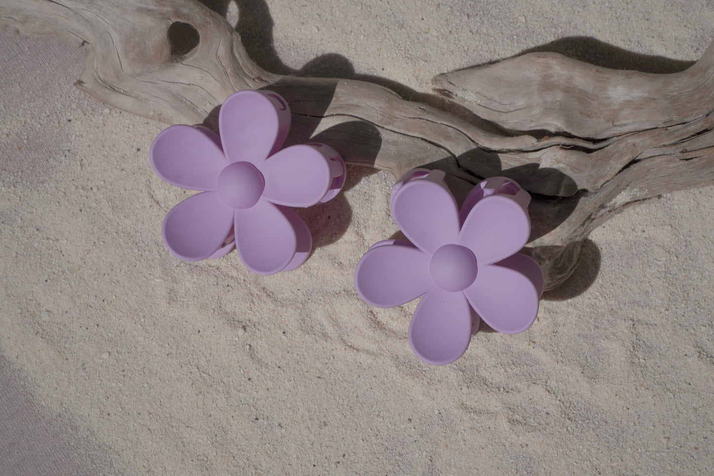 Pince à cheveux fleur